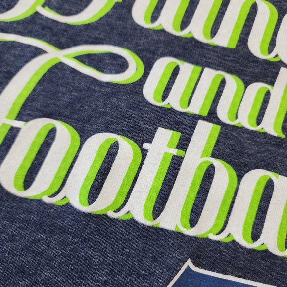 NFL Seattle Seahawks Brunch Football Short Sleeve Tee Women's Small - Picture 8 of 13